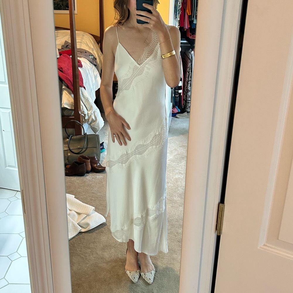 A.L.C. White Midi Dress